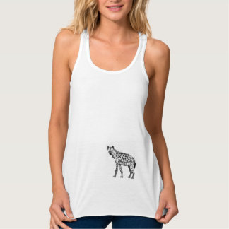 Hyena T-shirt Linne Med Racerback