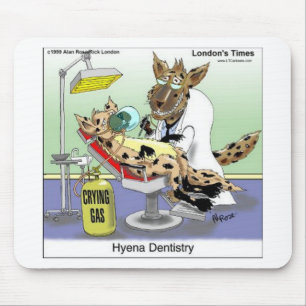Hyena-tandvårdspresenter T-shirts Muggar Kort Etc Musmatta