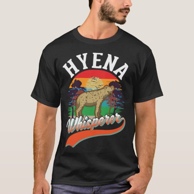 Hyena-viskaren T Shirt (Framsida)