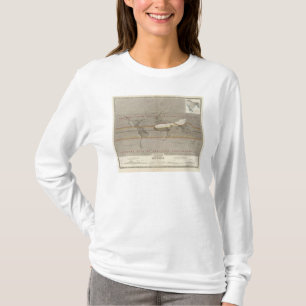 Hyetographic regnar kartan t-shirt