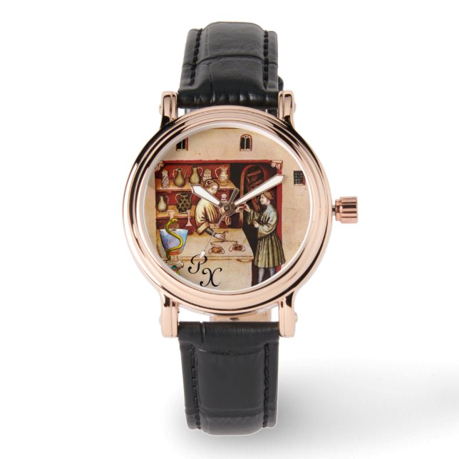 HYGEIA MONOGRAM Läkemedel, farmaci Armbandsur (Framsida)