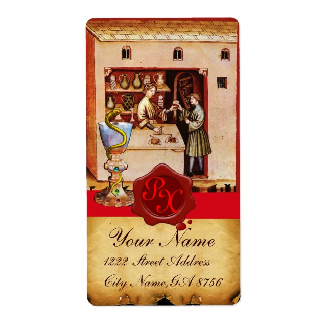 HYGEIA MONOGRAM Läkemedel, farmaci Fraktsedel (Framsidan)