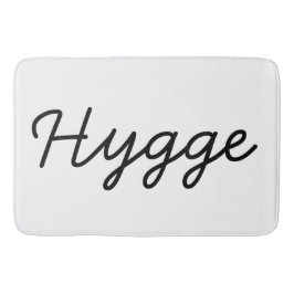 Hygge Black Elegant Badrumsmatta