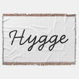 Hygge Black Elegant Filt