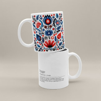 Hygge Definition Mugg, Scandi Gift, Norden Kaffemugg
