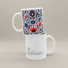 Hygge Definition Mugg, Scandi Gift, Norden Kaffemugg