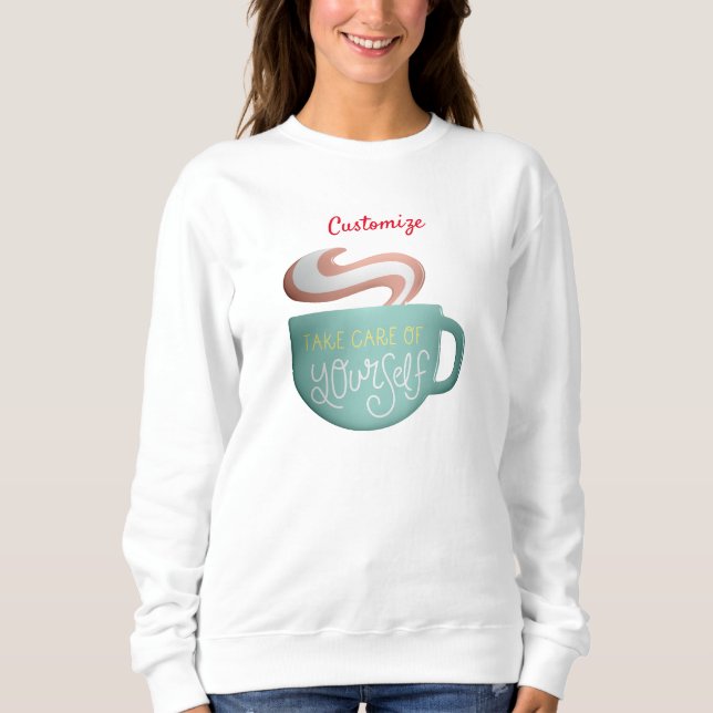 Hygge Drink Self-Care Thunder_Cove T Shirt (Framsida)