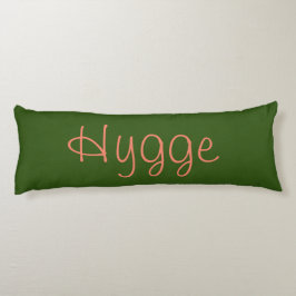 Hygge elak bekvämt på danska kroppskudde