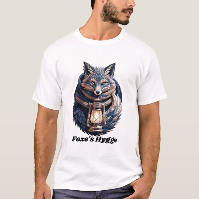 Hygge Ember Fox T-Shirt | Outsmarted Winter (Framsida)