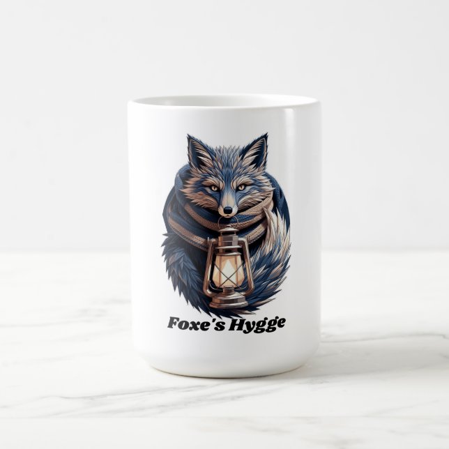 Hygge Ember Fox T-Shirt | Outsmarted Winter Kaffemugg (Center)