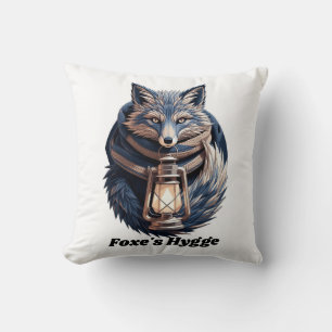 Hygge Ember Fox T-Shirt Överlistad vinter Kudde