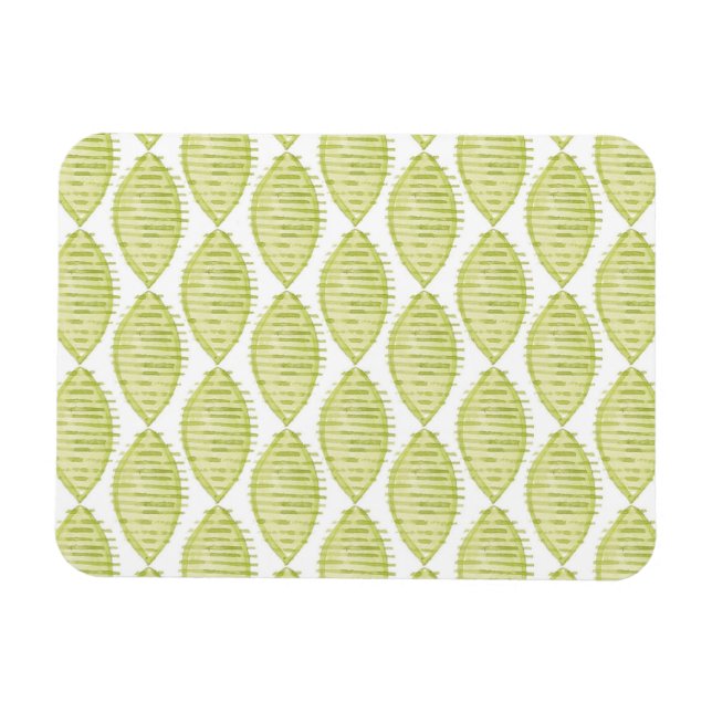 Hygge Flowers Mönster Magnet (Horisontell)