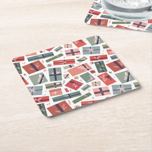 Hygge-gåvor Underlägg Papper Kvadrat (Vinklad)