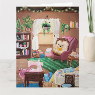 Hygge Hedgehog Kort