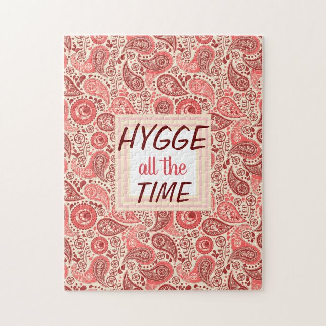 HYGGE hela Blommigten Time Rosa Pussel (Vertikal)