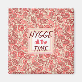 HYGGE hela Mysiga Rosan Paisley Magnet