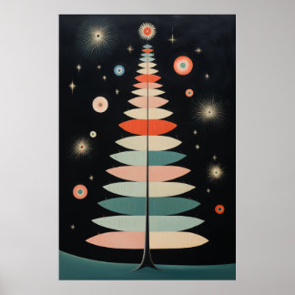 Hygge Julgran Poster