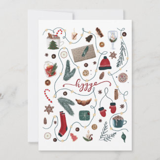 Hygge-julsamling Julkort
