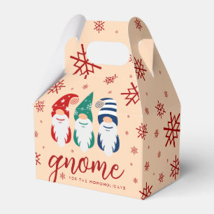 Hygge-jultomten för Helgdagarna Snöflingor Presentaskar
