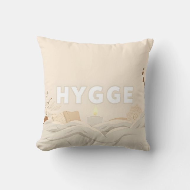 Hygge Kuddöverdrag | Mysig skandinavisk heminredni Kudde (Framsida)