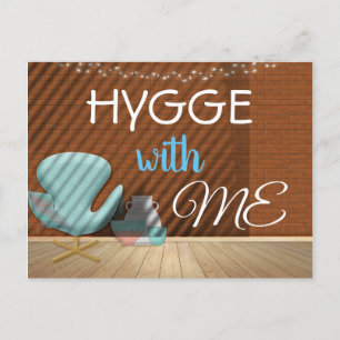 HYGGE med ME Mysigt Zen-inbjudan Vykort