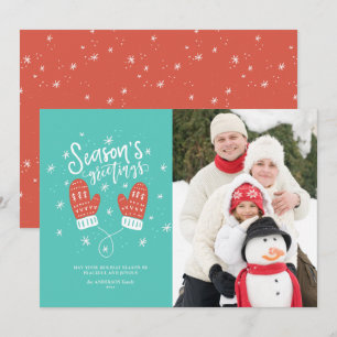 Hygge Mittens julklapp - Helgdag - platta kort