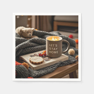 Hygge Mysig natt Firar mysiga nätter Pappersservett