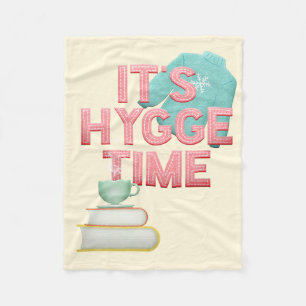 Hygge-tid Fleecefilt