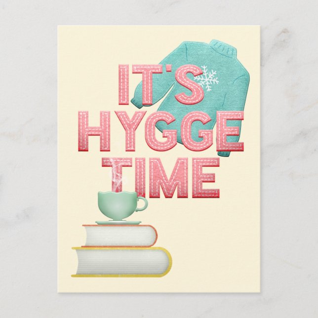 Hygge-tid Vykort (Framsida)