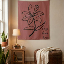 Hyggligt Här Hemma | Varm Minimalistisk Botanisk V