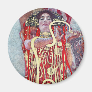 Hygieia av Gustav Klimt Magnet