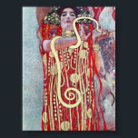 Hygieia av Gustav Klimt Poster<br><div class="desc">Hygieia-målning av Gustav Klimt. En del av målningen "Medicine", Wien, Österrike (1900-1907)</div>