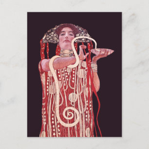 Hygieia av Gustav Klimt Vykort