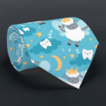 Hygienist för mejeritandläkare i slutna får slips<br><div class="desc">Cute Sheep Tooth Fairy Dentist Hygienist Dental Office Pediatriska dentist Mönster.</div>