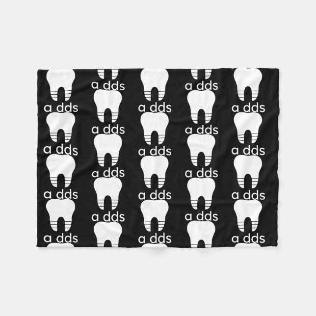 Hygienist för tandläkare Student Tandvård Fleecefilt (Framsidan (Horisontell))