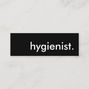 hygienist. mini visitkort
