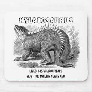 Hylaeosaurus Dinosaur Mousepad Musmatta