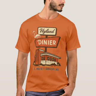 Hyland Middag Danvers, MORSA Retro Route 1 Roadsid T Shirt