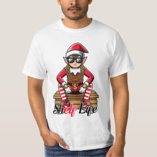 Hyll Livstid Jul Hip Hop Tomte T Shirt