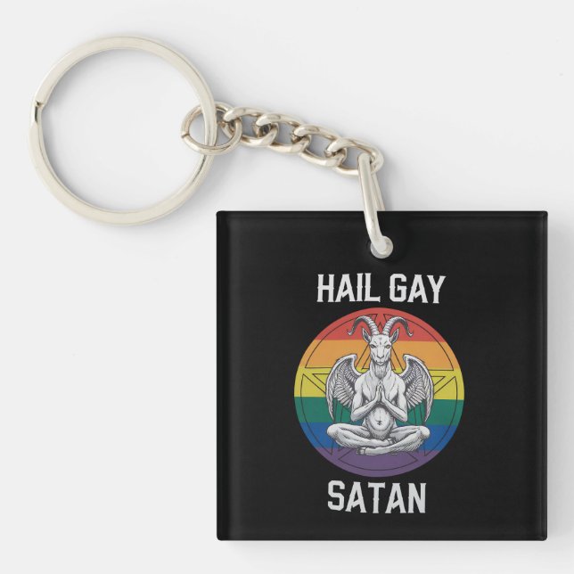 Hyll Satan Funny Goth Gothic Get LGBTQ (Framsidan)