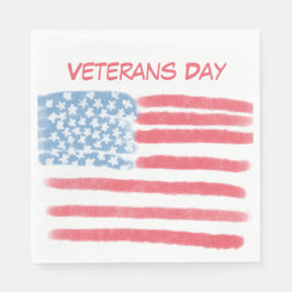 Hyllar Hjältar | Veterans Day Firande Pappersservett