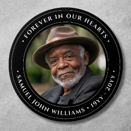 Hyllning av Photo Memorial-minne Knapp