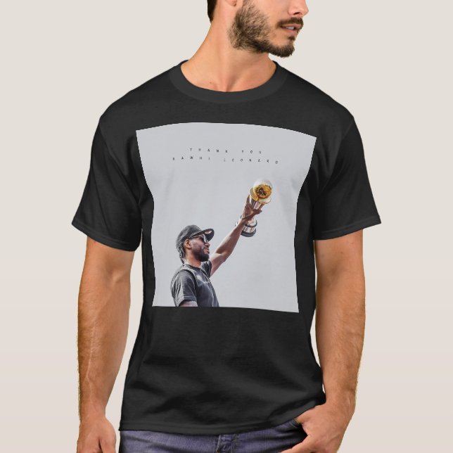 Hyllning Kawhi Leonard T Shirt (Framsida)