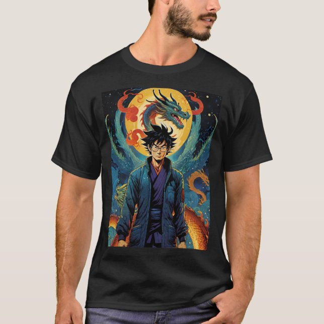Hyllning till Akira Toriyama T Shirt (Framsida)