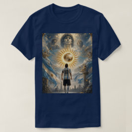 Hyllning till argentinsk fotbollslegend t shirt