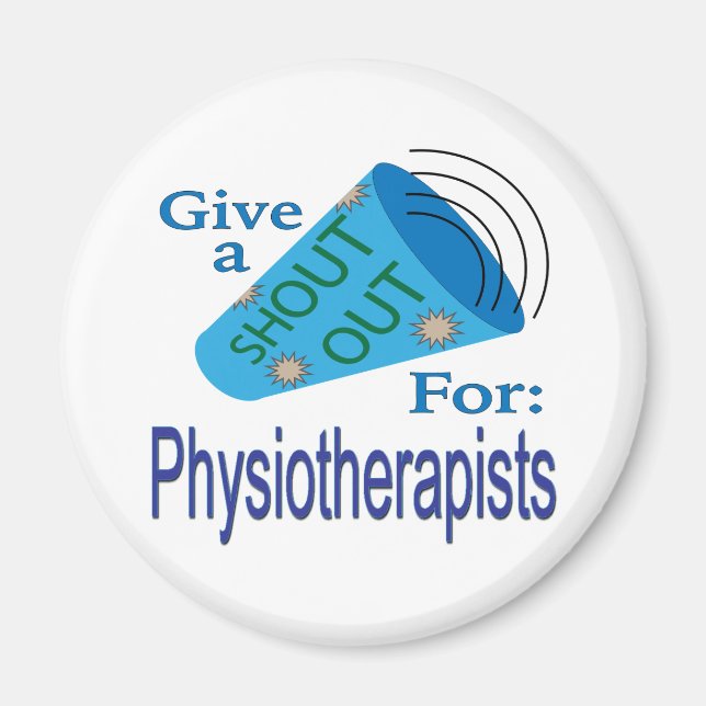 Hyllning till fysioterapeuter magnet (Framsidan)