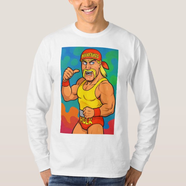 Hyllning till Hulk Hogan T Shirt (Framsida)