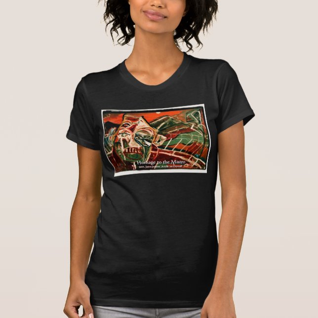 HYLLNING TILL MISTRO TEE SHIRT (Framsida)