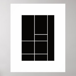 Hyllning till Mondrian 1.1 Poster