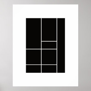 Hyllning till Mondrian 1.1 Poster